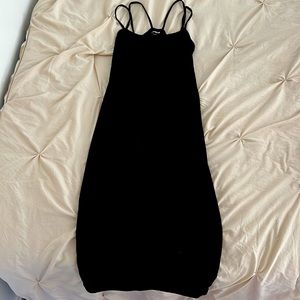 Express black midi dress, Size Small